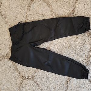 Free People Faux Leather Joggers